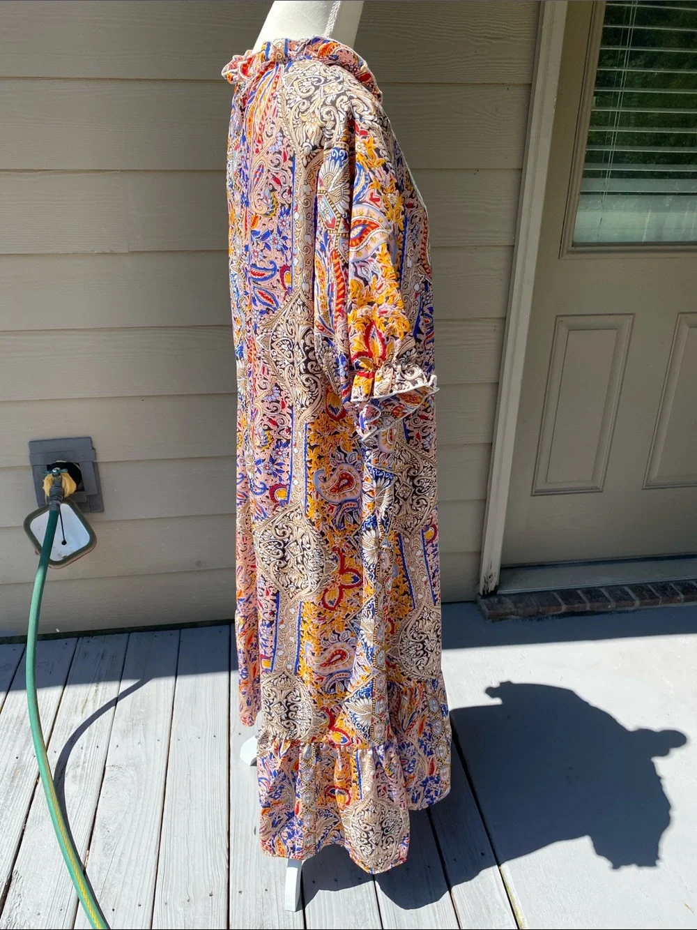 4/$20 colorful paisley dress - Picture 2 of 5